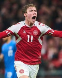 【人物】丹麦哈兰德3球成名！20岁强力中锋走红意甲